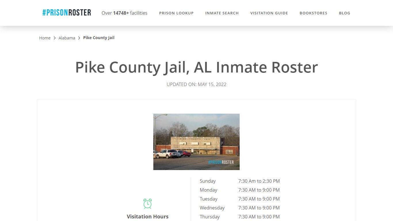 Pike County Jail, AL Inmate Roster - Prisonroster